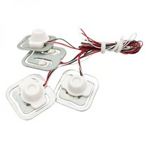 인체 스케일 센서 로드 셀 압력 모듈 풋 마이크로 하프 브릿지 포함 26x26mm 4 개 5kg 8kg 액세서리