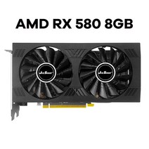 수중 수상 스쿠터 RX 580 8GB AMD Radeon GDDR5 256Bit 2048SP 컴퓨터 그래픽 카드 플레이 게임 GPU RX580 8G 비디오