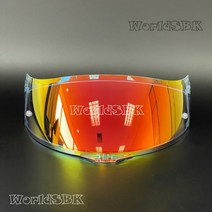 오토바이 헬멧 오픈 페이스 풀 페이스 렌즈 agv k1 k3 sv k5 안경 레이싱, 클리어 레보 레드