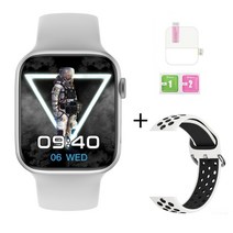 IWO W28 프로 Smartwatch NFC 스마트 워치 1.95 블루투스 통화 심박수 8 45mm PK W57 W58 DT7 MAX W27 W37, [05] 6 pcs, [08] W add NK strap