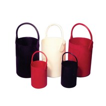 Qorpak 안전 솔벤트 바틀 캐리어 Tote Style Safety Solvent Bottle Carrier 500 mL & 1L 용, Red