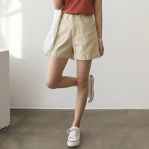 삐까삐까 미진 카브라 코튼숏팬츠 히든밴딩