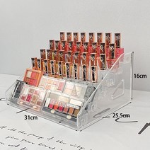 치프몰 무볼트 아크릴 매니큐어 립스틱 정리함 6단, 1개