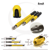 INVEN* 블랙불 ( MBT-3S ) 논슬립 비트 3종+자화기 셋트 @안전2중포장@ 비트 자화기 자석 드라이버