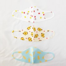 아이스타 어린이 유아 키즈 초등 입체 빨아쓰는 귀안아픈 국내 생산 천 면 마스크 제작 판매