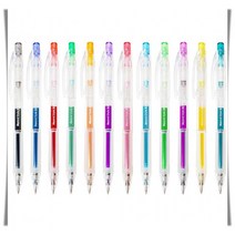 Fizz 휘즈 0.5mm 볼펜 겔 제노, 하늘색