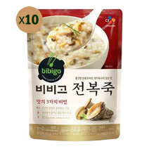 비비고 전복죽, 10개, 450g