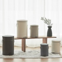 한샘 심플빈티지 페달휴지통, 3L-네이비(A)