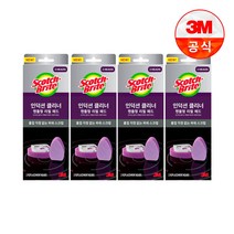 [3M]핸들형 무세제 인덕션 전용 클리너 리필 2입 4개, 단품