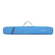 튼튼한 휴대용 당구 큐 가방 당구케이스 투명그립 당구팁, 블루 2마리입 60cm 길이 사은품 없음