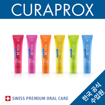 큐라덴 큐라프록스 BEYOU Single Pack 60ml 본품(1개) 불소 잇몸 천연 비건치약, Blue(블루베리+감초)