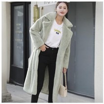 에코 퍼 자켓 여성 가을 ​​겨울 캐주얼 두꺼운 모피 코트 모피 따뜻한 모피 겉옷 토끼