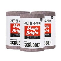 크린센스 70g고평량 더두꺼운 깨끗한수세미60매x3롤, 3개