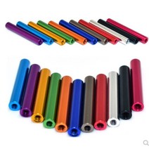 5/10pcs 알루미늄 standoff M3 * 5/6/8/10/12 100mm 다채로운 스페이서 긴 막대 RC 부품, 23 m3x90 5pcs_03 black