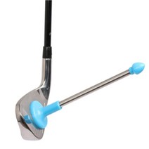 골프 아이언 방향 표시봉 헤드방향 자성 표시스틱 페이스 에이머, 노랑