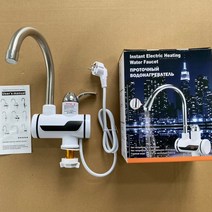 물탱크없는온수기 전기 온수기 샤워 110V 220V 주방 수도꼭지 Tankless 인스턴트 난방 홈 코티지에 대한 30, 01 WHITE_01 미국 플러그