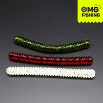 오마이갓피싱 더블링거 4인치 소프트베이트 스트레이트 웜 배스 웜 루어낚시 국내생산, OR-10(플로우팅)