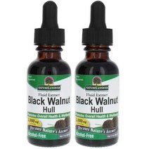 1+1 네이쳐스 엔서 흑호두액 흑호두 껍질 액상 추출물 알코올 무함유 2000mg 30ml black walnut hull 코셔 글루텐프리, 1개, 기본