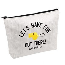 FOTAP PE 교사 선물 학교 코치 메이크업 가방 체육 교육 선물 교사 감사 선물 체육관 교사 지퍼 파우치 선생님의 날 선물 화이트. 밖에서 만나보세요!