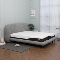 모베 모션베드 부클 퀸 Q / 킹 K 침대 전동침대+매트리스세트, 퀸(W1650), 그레이, 킹(코사)