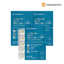대웅생명과학 저온 초임계 알티지 오메가3 60캡슐 3박스 3개월분