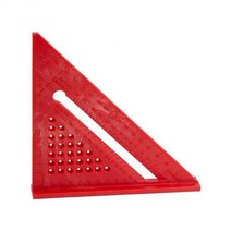 스피드스퀘어 각도자 712inch 삼각형 눈금자 두꺼운 알루미늄 합금 swanson 속도 광장 메트릭 조이너 목공 삼각형에 대한 마킹 게이지, 1개