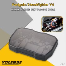 타코미터 DUCATI PANIGALE V4 Streetfighter 2018-2022 오토바이 악기 쉘 ABS 플라스틱 대시 보드 타코미터, 한개옵션0