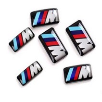 BMW M 엠블럼 핸들 M로고 스티커, B타입-중