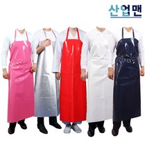 양면 방수앞치마 대 조리 제조 식당 육가공 앞치마, 분홍