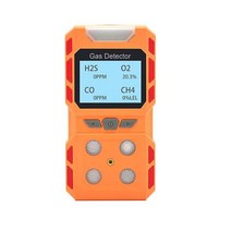 경보기 4IN 1 멀티 감지기 모니터 인간의 음성 프롬프트 분석기 휴대용 CH4 CO H2S O2 배기 테스터 스마트, 02 B Gas Detector