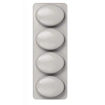 향초만들기4그리드 DIY 실리콘 비누 몰드 수제 만들기 양식 베이킹 홈 주방 용품 양초, 03 Light grey-ellipse