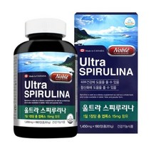 캐나다 스피루리나 스피루니나 스피룰리나 항산화 피부 영양제 180정, 1개