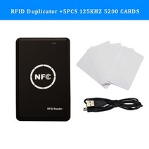안전 rfid 카드 리더 복사기 복사기 125khz 키 fob nfc 스마트 카드 리더 작가 13.56mhz 암호화된 프로그래머, 스타일 c