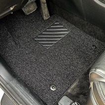 코란도투리스모 코일매트 자동차 차량 카 매트 1열+2열, 엣지 있음, 뷰티풀코란도(19~), 블랙, 쌍용