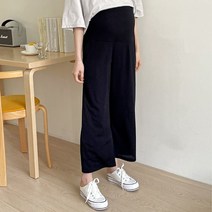 스위트플러스 임부복 여름 이지 찰랑스판 쿨 와이드 임산부 바지