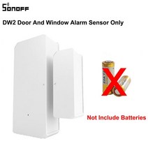 Sonoff RF 브리지 433MHZ Wifi 무선 신호 변환기 PIR 2 센서/DW2 도어 및 창 알람 센서 스마트 홈 보안 키트용, DW2 RF Sensor