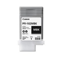 캐논정품 정품플로터잉크 PFI-102MBK Matt Black IPF-500 130ml iPF510, 단일옵션