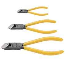 탑 각도 니퍼 3종 NI-100D 125D 150D 경사 정밀 미니 비즈 공예, NI-125D