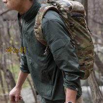 전술복 미군 밀리터리 장교복 전술재킷 특전사 특수부대 남성용 잠바 외투 위장복 Mochae, 블루(정품)
