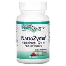 뉴트리콜로지 나토자임 100 mg 60 소프트젤