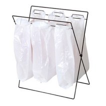 컴엔텔상사 접이식 분리수거대 브라운, 단색, 5개
