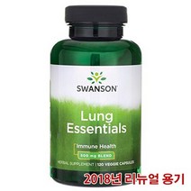 스완슨 슬리퍼리 엘름바크 400mg 렁에센셜, 120캡슐