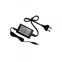 [베이직컴] 아답터 220V / 12V 2A [내경2.1~2.5mm/외경5.5mm] BA1225 전원 케이블 일체형 [박스포장]