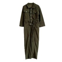 기모점프슈트 골덴점프슈트 겨울점프수트 멜빵바지 코듀로이원피스 코듀로이오버롤 코듀로이점프수트 니트점프수트 벨벳점프수트 87 9.7 작업복 포켓 디자인 감각 점프슈트 여성 코듀로이