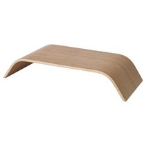 이케아 식핀 모니터 스탠드 높이고정 대나무무늬 53x24x10cm 자작나무무늬목, 없음