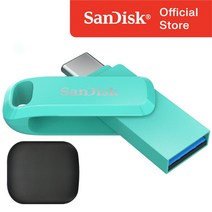 샌디스크 울트라 듀얼 고 C타입 USB 3.1 SDDDC3 민트 / USB 전용 케이스, 64GB