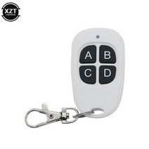 차고 문 원격 제어 433MHz 4 키 복사 범용 복제 전기 게이트 컨트롤러 복사기, 하얀, 02 WHITE