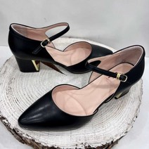 에스콰이아 에스콰이아 여성 사이드 오픈 메리제인 쿠션 정장 구두 5cm J283F