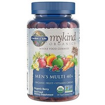 가든 오브 라이프 마이카인드 오가닉스 맨 40+ 젤리 비타민 40+ 멀티 베리 120 count