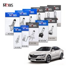 SM6 전조등 하향등 H7 상향등 H9 안개등 H8 모비스 순정 할로겐, 1개